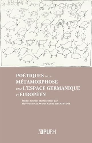 Couverture de l'ouvrage "Poétiques de la métamorphose dans l’espace germanique et européen"