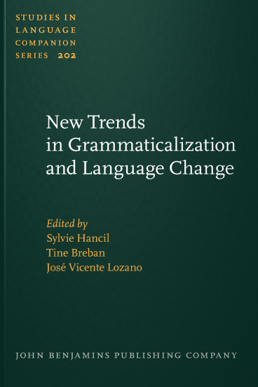 Couverture de l'ouvrage "New Trends in Grammaticalization and Language Change"