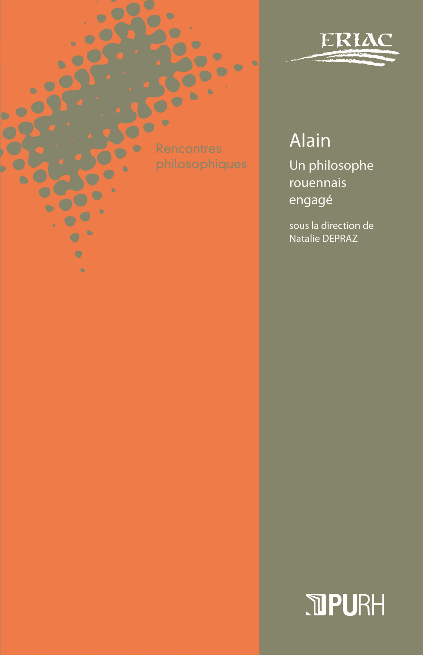 Couverture de l'ouvrage "Alain. Un philosophe rouennais engagé"