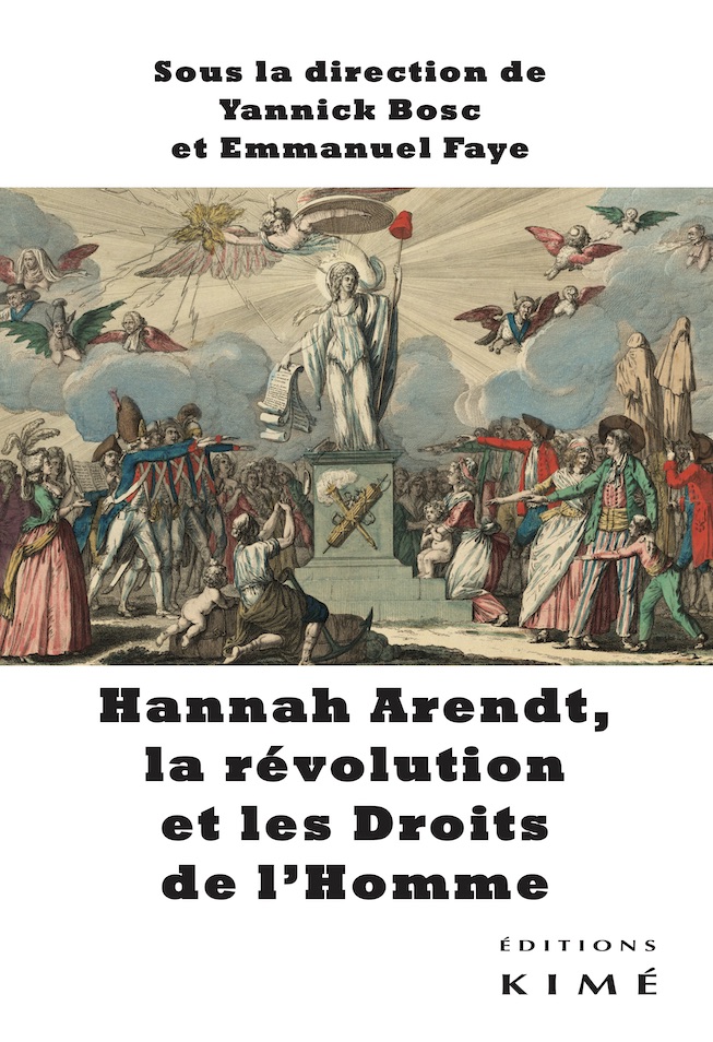 Couverture de l'ouvrage "Hannah Arendt, la révolution et les droits de l’homme"