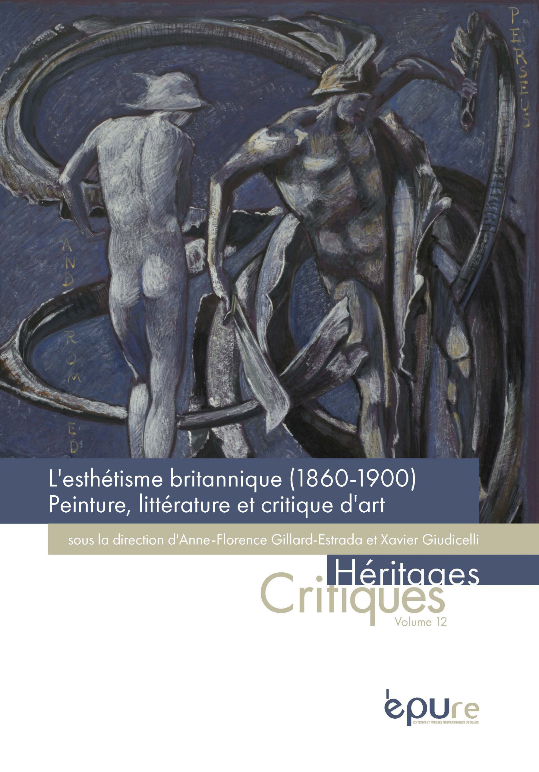 Couverture de l'ouvrage "L'esthétisme britannique (1860-1900). Peinture, littérature et critique d'art"