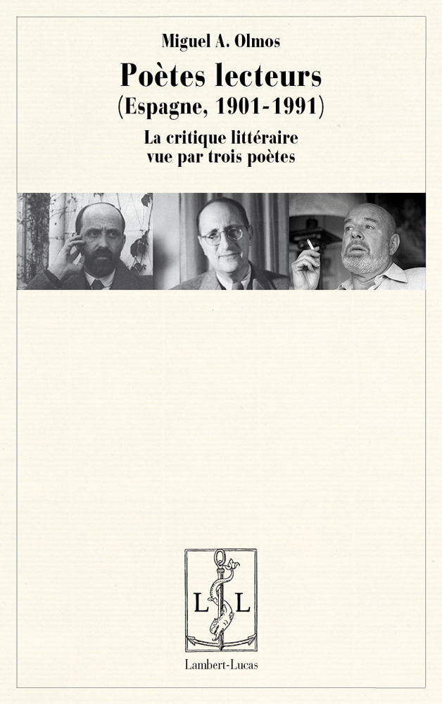 Couverture de l'ouvrage "Poètes lecteurs (Espagne, 1901-1991)"