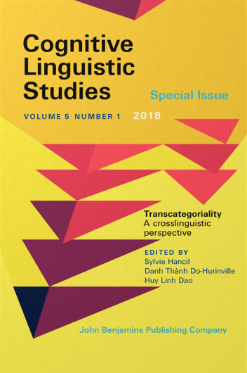 Couverture de l'ouvrage "Transcategoriality. A crosslinguistic perspective"