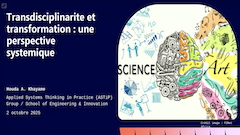 Transdisciplinarité et transformation : une perspective systémique
