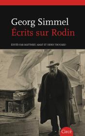 Couverture de l'ouvrage "Georg Simmel. Écrits sur Rodin"