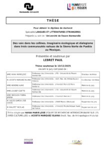 Couverture de la thèse de Paul Lebret